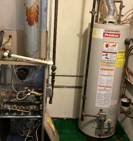 New Furnace and Water Heater - after